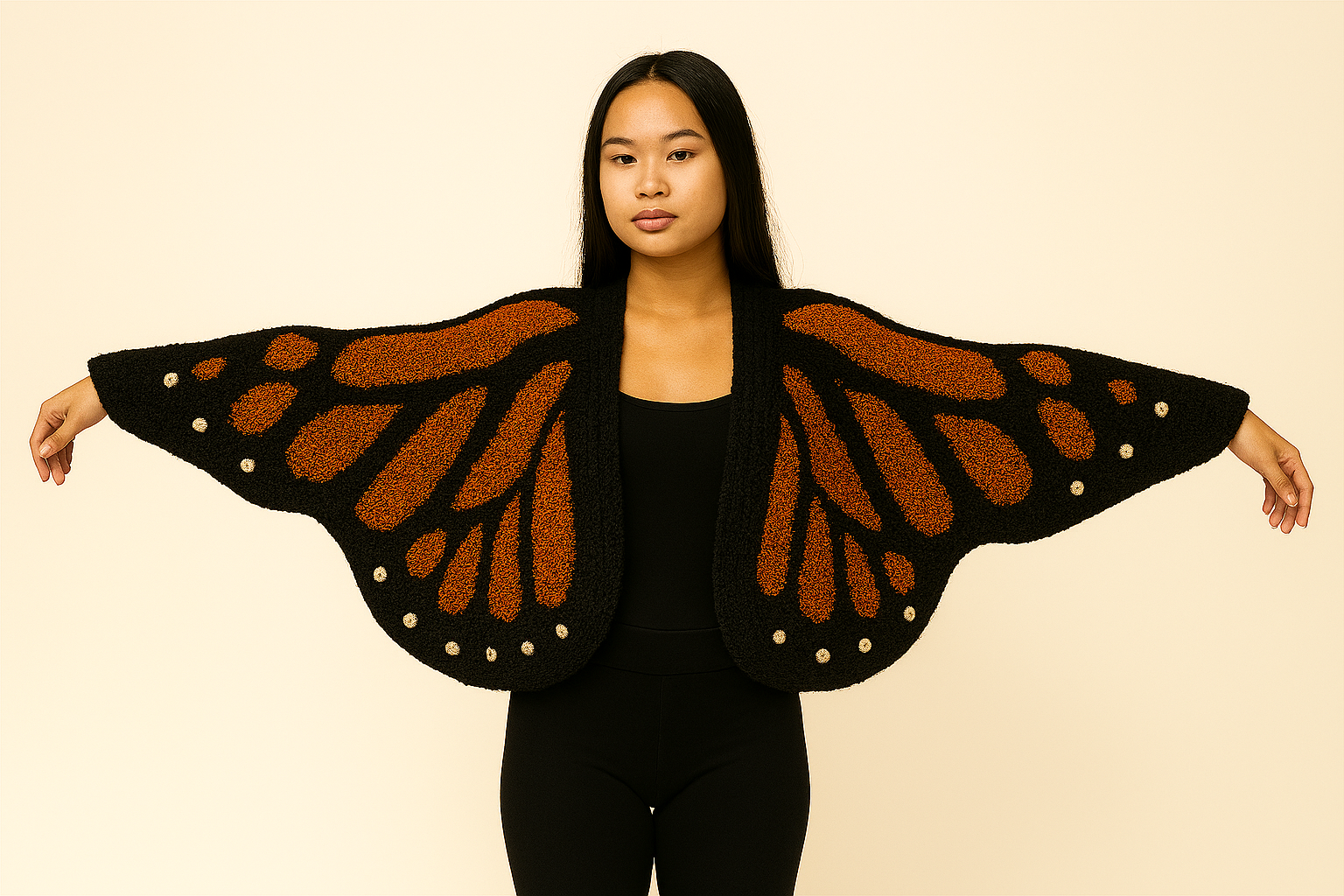 Monarch Butterfly Cardigan Crochet Pattern Bundle (3 Designs) 🦋