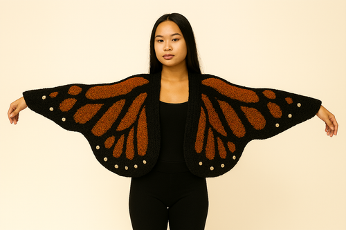 Monarch Butterfly Cardigan Crochet Pattern Bundle (3 Designs) 🦋