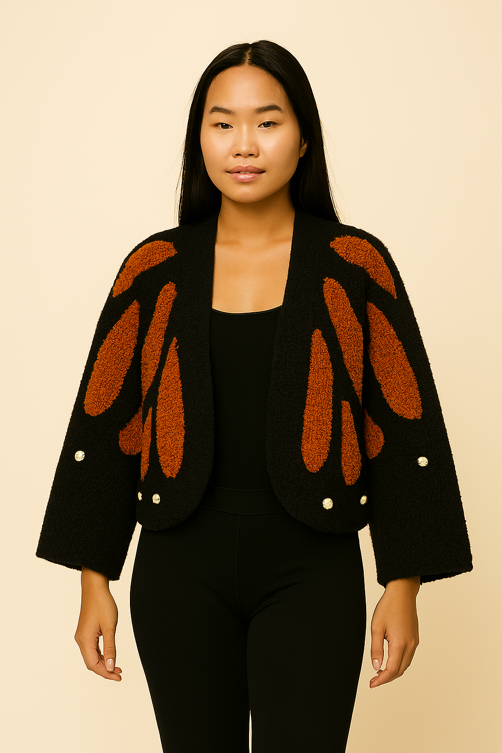 Monarch Butterfly Cardigan Crochet Pattern Bundle (3 Designs) 🦋