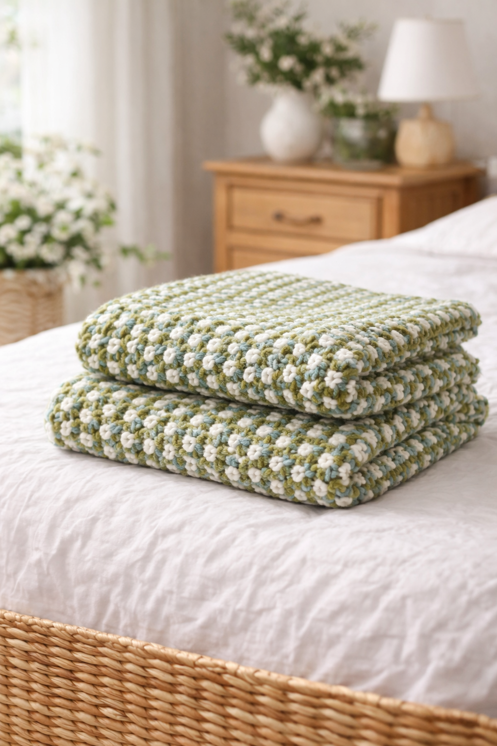 The Chunky Moss Throw