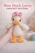 Bow Bella Duck Crochet Pattern