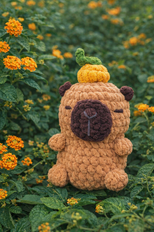 Chunky Capybara Amigurumi Pattern